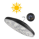 Lampara Ufo Solar Recargable 120 W Emergencia