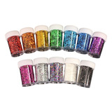 Glitter Flocado Para Unhas Resinas Biscuit