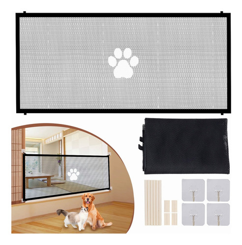 Puerta Seguridad Interior Reja Para Bebe Mascota 180*78cm