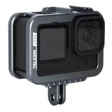 Suporte Frame Em Alumínio Para Gopro Hero 9, 10 E 11 Black 