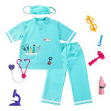 Niños Animal Doctor Juego De Rol Disfraz Veterinario P...