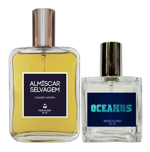 Perfume Almíscar Selvagem 100ml + Perfume 30ml - Ed Especial