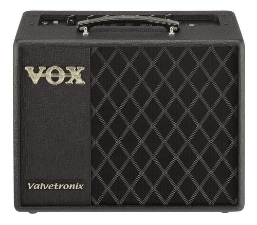 Amplificador Vox Vtx Series Vt20x Valvular Para Guitarra De 20w Color Negro