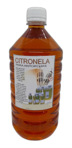 4l Aceite Citronella Para Antorchas + 8 Mechas Algodon Hilo