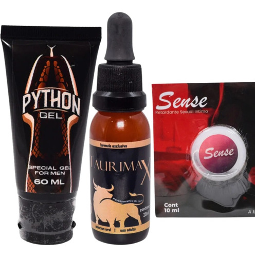 Python Gel, Tarurimax & Sense Multiorgasmos - Potencia, Agra