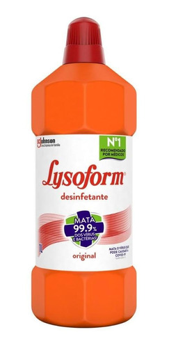 Desinfetante Lysoform Bruto Uso Geral Original 1l