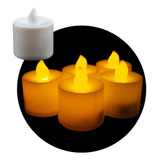 Velas Led Calida X 6 Vela Decoracion Luminosa Cotillon