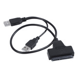 Cable Adaptador Usb2.0 A 48 Cm Para Disco Duro Ssd Externo D