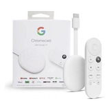 Google Chromecast 4 Con Google Tv Hd 8gb Blanco