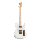 Guitarra Telecaster Seizi Katana Kabuto Tl White Gold C/ Bag