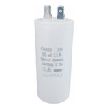 Capacitor De Trabajo 50uf Mfd 250v Redondo Microfaradios