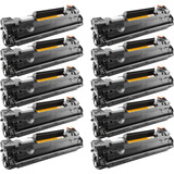 Kit 10 Toner M1132 1132 M1132mfp 1132mfp Ce285a 85a 35a 36a