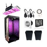 Kit Cultivo Indoor Carpa 100x100 Growtech 400w + Accesorios