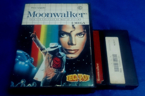 Moonwalker Master System Original Na Caixa 