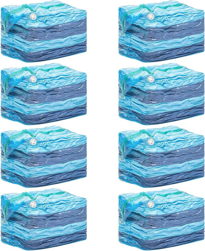 Bolsas De Almacenamiento Al Vacío Taili Blue Jumbo Cube, Paq
