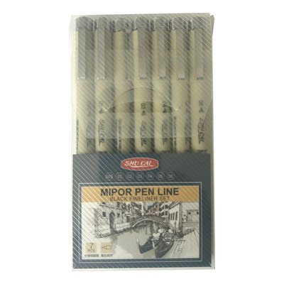 7 Piezas Estilógrafos Para Bosquejos De Manga Beige | MercadoLibre