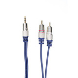 Cabo P2 Estereo X 2 Rca Profissional 3 Metros