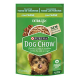 Dog Chow Sachê 100g Filh Todos Tamanhos Carne 15 Saches