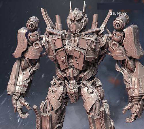 Transformers Optimus Prime Snx Archivo Stl Para Impresión 3d