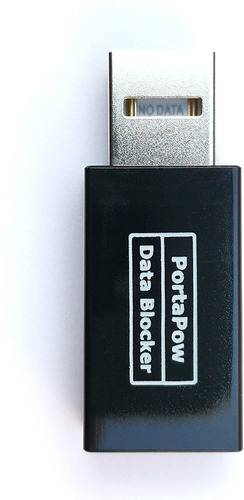 Bloqueador De Datos Usb Seguridad Cibernetica Negro