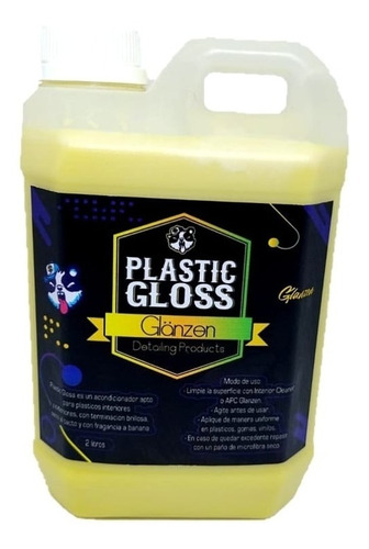 Glänzen Plastic Gloss Acondicionador Plasticos 2 Litros