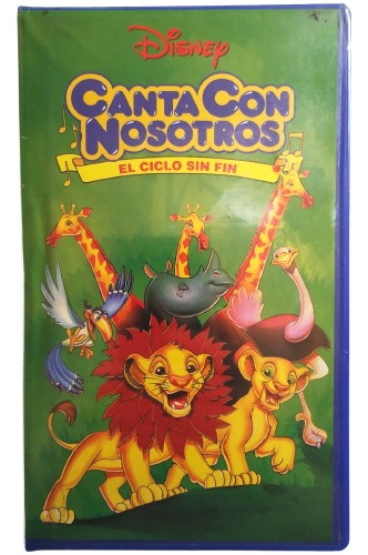 Canta Con Nosotros El Ciclo Sin Fin Disney Vhs Original 