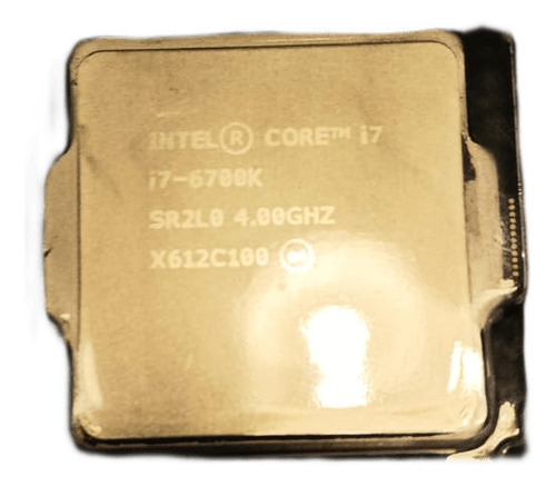 Intel Core I7-6700k 4 Núcleos Y  4.2ghz  Gráfica Integrada