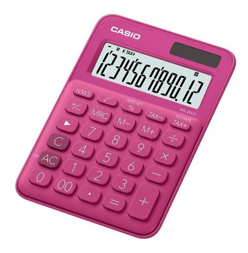 Calculadora Mini Escritorio Casio Ms 20uc Rd Original Nueva