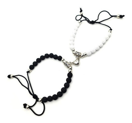 Pulsera Pareja Corazon Imantado + Estuche Dayoshop