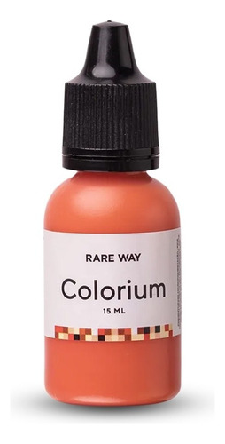 Pigmento Colorium Linha Orgânico Glance 15ml - Rare Way Cor Warm