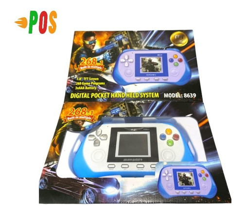 Consola Digital Pocket 268 En 1