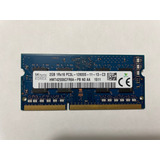 Memoria Ram 2gb Sodimm Ddr3 1600mh Sk Hynix Hmt425s6cfr6a-pb