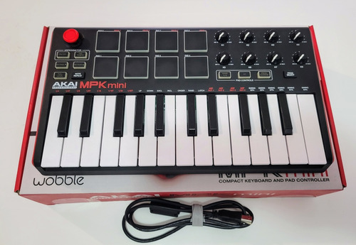 Controlador Midi Portable Akai Mpk Mini Mk2