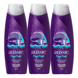 Kit Com 3 Condicionadores Aussie Moist 180ml