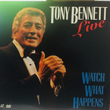 Laser Disc - Tony Bennett - Live Watch What Happens - Enterp