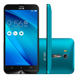 Asus Zenfone Go Live 16gb Câm.13mp C/ Tv Azul - Excelente