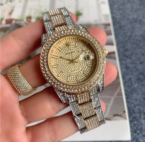 Reloj Rolex De Diamantes Clon