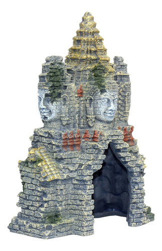 Adornos De Acuario Modelo De Templo Artificial De Buda