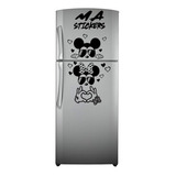 Decoración En Vinil Para Refrigerador Micky Mouse 02
