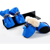 Oferta Set De 4 Zapatos Botas Impermeables Para Perro 