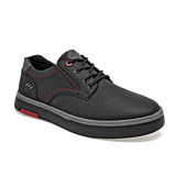 Zapato Casual Hombre Negro Total Negro 925-573