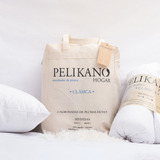 Pack 2 Almohadas De Duvet - Ganso 50x70 Classic 900 Gms