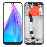 Tela Frontal Para Xiaomi Redmi Note 8t Preta Aro Nacional