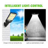 Luz De Calle Solar Al Aire Libre Impermeable Potente 108cob