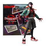 Figura Spiderman Into The Spiderverse Miles Morales