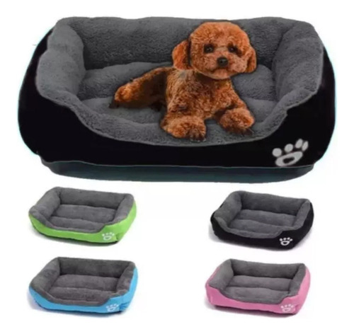 Cama Para Perro O Gato Suave Economica Resistente 54x42