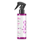 Eico Professional Spray Leave-in Fluído 0% Frizz Tratamento Termoativado Liso Mágico Hidratação Brilho Antifrizz Proteção Térmica Filtro Solar 230º Proliss Complex Cabelos Lisos Alisados 200ml