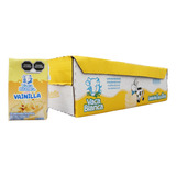 Leche Sabor Vainilla Vaca Blanca 250 Ml, Caja Con 27 Pzas