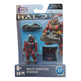 Mega Construx Halo Brute Chieftain Iknovus Serie 17