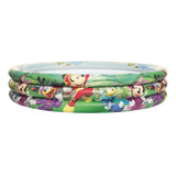 Piscina Inflável Redondo Bestway Disney's Mickey And The Roadster Racers 91007 140l Multicolor